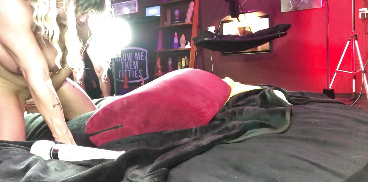 Hot Blonde Gets Pounded in Every Way Possible in her Dungeon