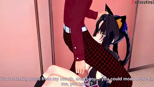 Aku hampir saja ngentot sama guruku rossweisse tapi berujung dientot sama kuroka - dxd ntr madness