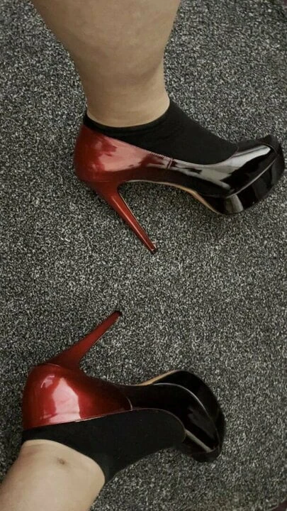 6inch heels try on 2