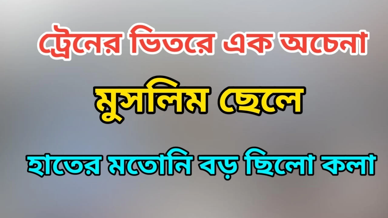火车上的陌生人之间的爱。孟加拉成人音频故事
