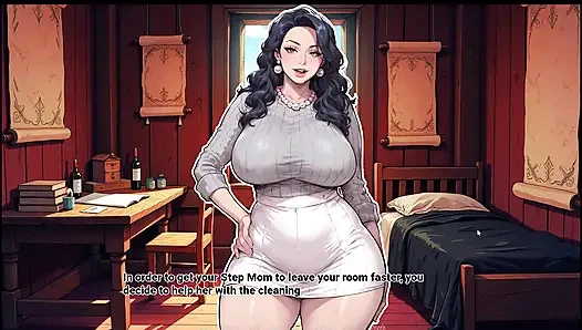 ArchAlchemy TABOO Hentai Game Ep.13 AWKWARD cleaning with my STEPMOM MAID !