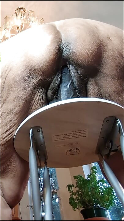 I really enjoyed masturbating  my hairy pussy with my dildo and my feet