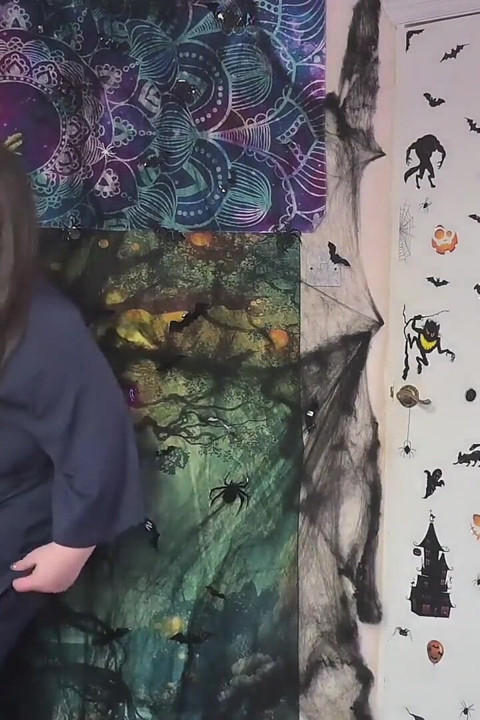 SSBBW حمل لباس هالووین