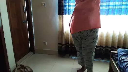 Indian Desi Sexy priya Aunty Fucked neghobor While she Resting On Bed Undressed naked - hindi audio