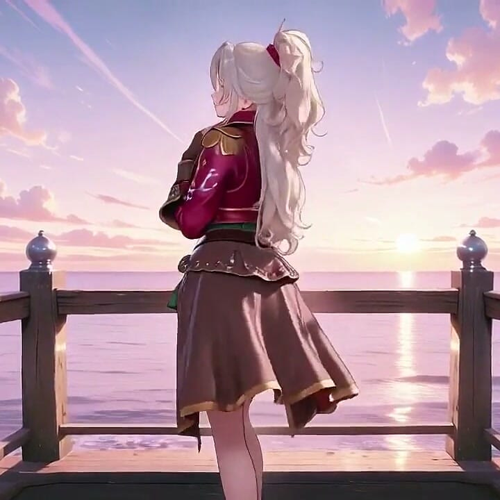 Blonde Goddess Lounging in Sun-drenched Ship Quarters, Hip-checking and Skirt-lifting for Pure Heat