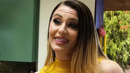 Devils film - swingerparty wird zu heißem bisexuellem dreier mit Ella Reese