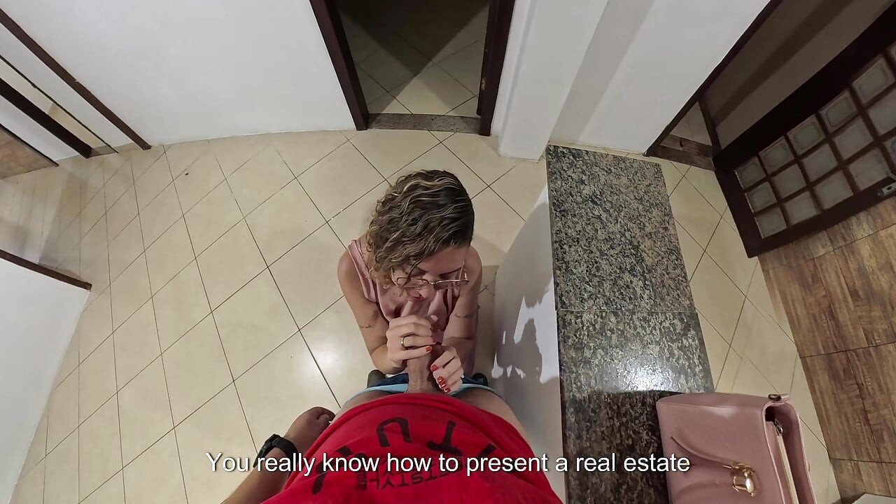 The lengths a real estate agent will go to in order to sell a property.