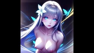 Naked anime girls compilation. Uncensored hentai girls