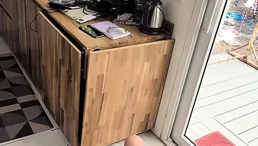 Horny Beautiful Cute Teenage Masturbation Shot from Above with Dildo and Blowjob
