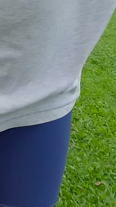 Straight guy with uncut cock rides with it hanging out. | Clip 1