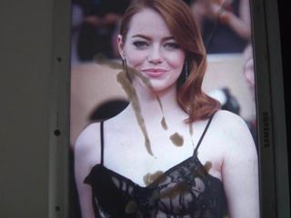 Emma Stone Cum Tribute