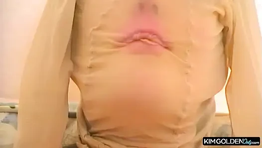 Nylon-Encasement mit geiler Insertion