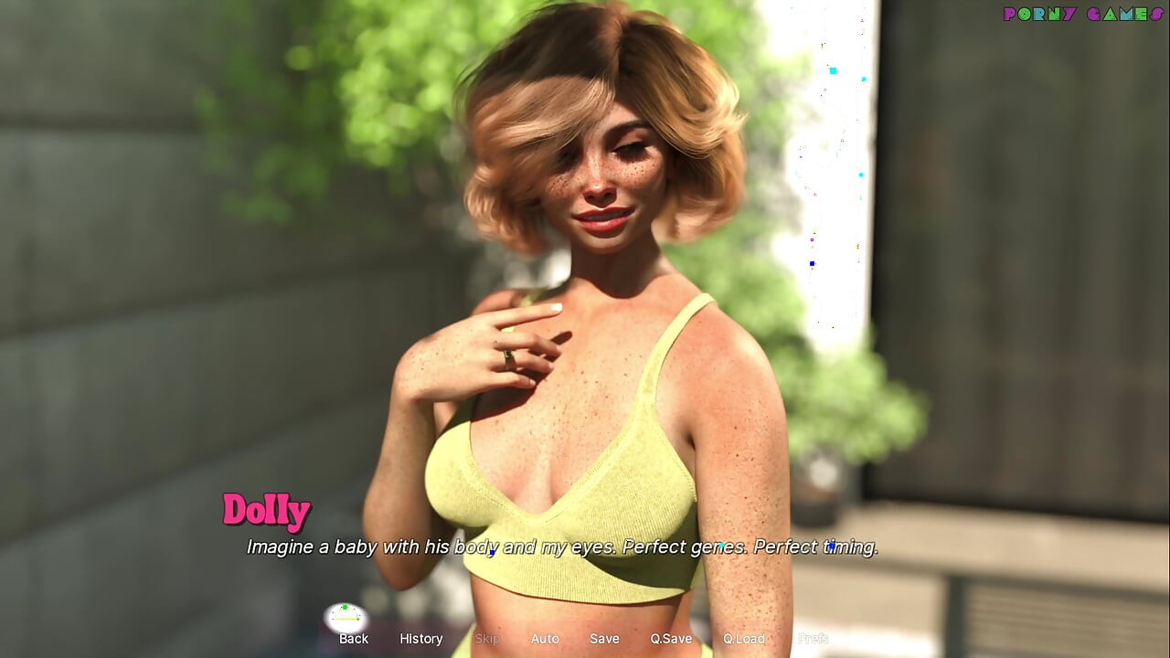 Dolly's Breeding Party by Two-lick Bakery - Wife Seeks Fertilization with the Sexy Yogi, Wild Outdoor Creampie 2
