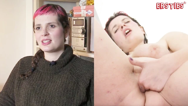 Ersties - Klara gets into the mood in the shower and fingers herself to climax