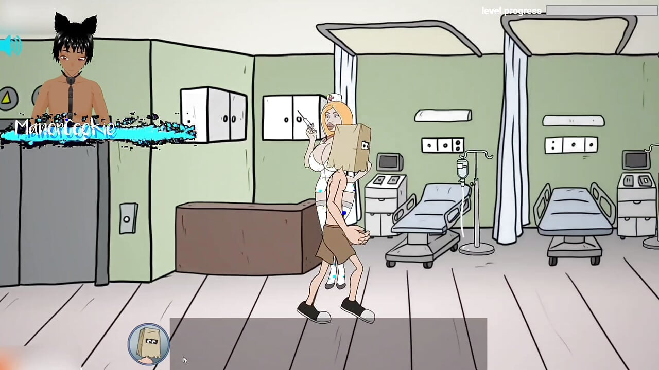 Fuckerman Hospital - Time for my checkup and to see some sexy nurses with big asses and tits!