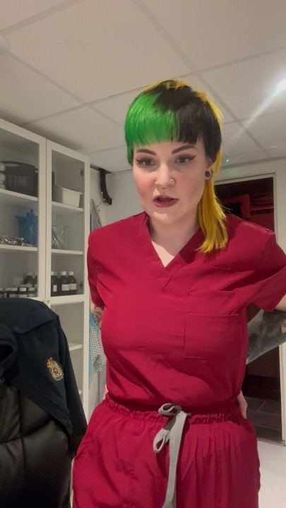 Contrôle Locktober de l'infirmière Ruby   Vidéo de tâche GRATUITE sur mon OnlyFans et Loyalfans maintenant