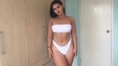 Laura O. PAWG Bikini Try On - Fap Edit