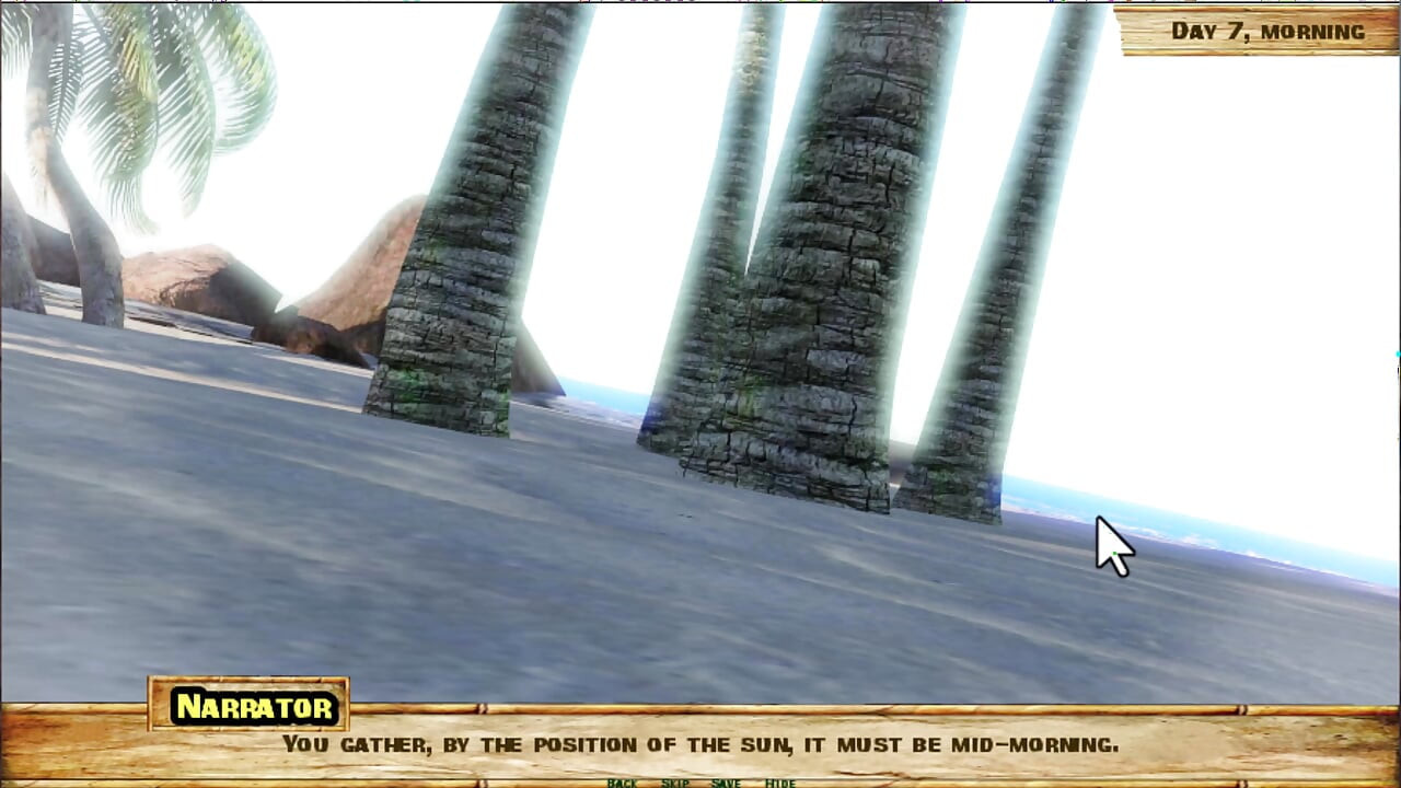 Lewd Island # 7 - explorando la playa