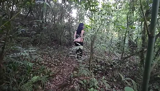 PART ONE I go out to explore nature I found a guy and I ask him to fuck my ass and he gives me a delicious fuck and his milk has a s