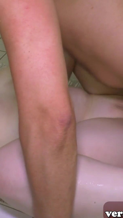 German natural stepsister seduces her stepbrother in the shower | Clip 2