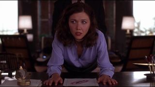 Maggie Gyllenhaal scene di sesso - segretaria