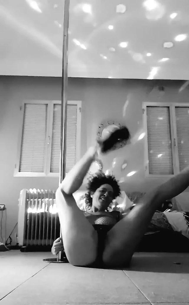 Black and White Striptease
