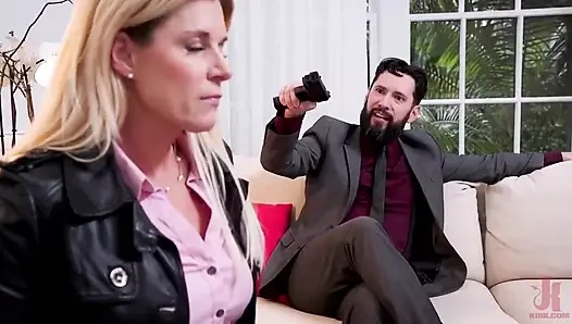 Agent India Summer's arsch wird von schwiegersohn zerstört
