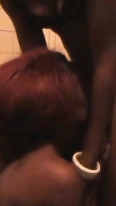 Horny Black Lesbians Finger & Lick Wet Pussy In Wild Bathroom Fuck | Clip 1