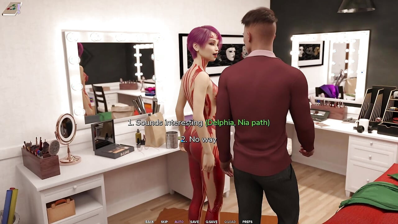 Табу Университет - помогая Эмо разкрасить тело