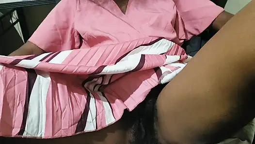 Office Secretary Hairy Stepsis - Natural Look, Workplace Fantasy and Unfiltered Energy