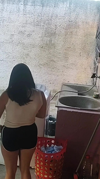 Must-see moment from "wife left and the maid couldn't resist my erect dick"