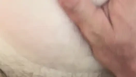 In his parents' bed