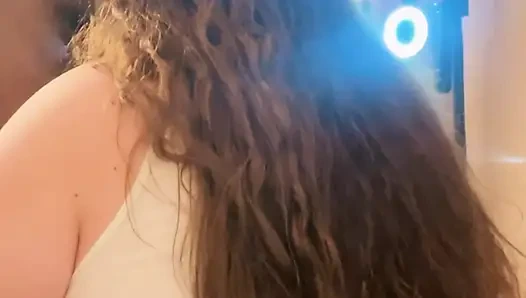 BBC Step Brother Loves BBW Woman so I Got Him a Christmas Present