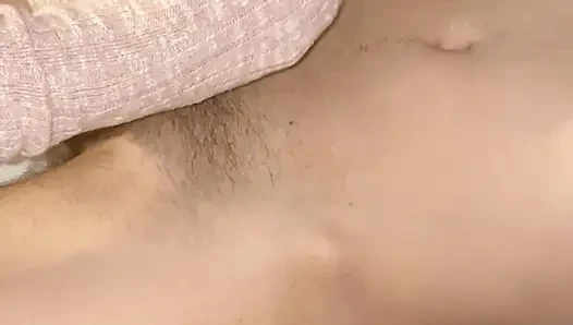 My stepbrother wanted me to cum him off with warm socks