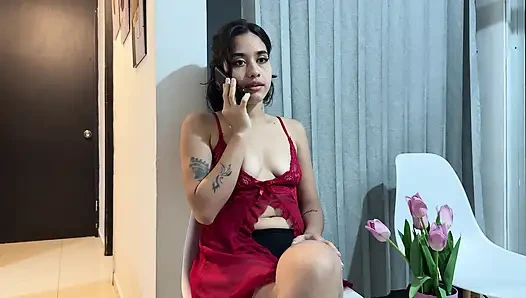 They catch me having sex secretly with my girlfriend's friend and she ends up joining the best sex of our lives.
