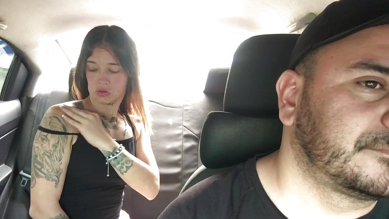 My friend asks me to fuck her on the way home.