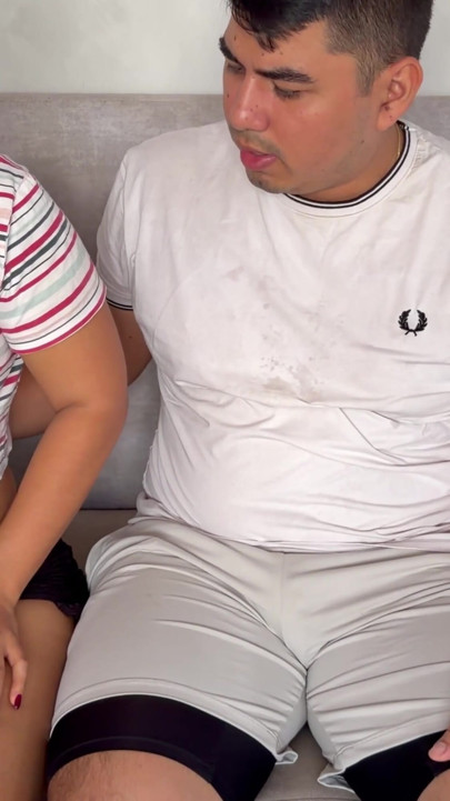 I accident my neighbor and help her with first aid after a fuck! | Clip 2
