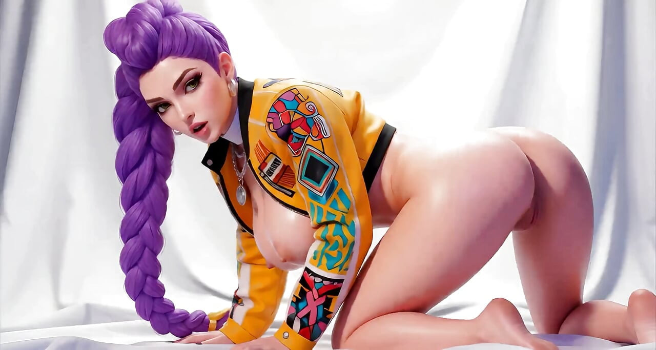 Rumi από KPOP Demon Hunters Dancing Naked (Cartoon 3D Ai) 01