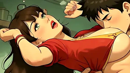 When Sister-in-law Rubbed His Cock with Her Buttocks