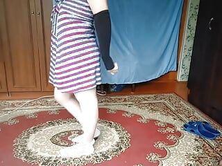 มาดูวิดีโอคลิปสั้นของแต่งตัวข้ามเพศคนสวยของวิดีโอกางเกงขาสั้น – ความสนุกในชีวิตประจําวันของเธอ