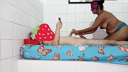 18 year old brunette big saggy tits from New York United States fucking her stepbrother's big dick part 26