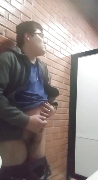 Nerdy student jerk