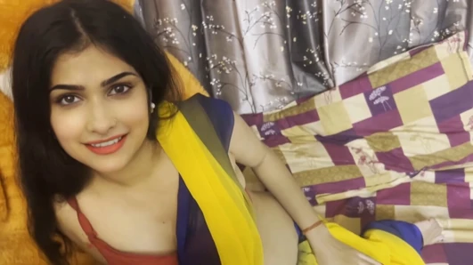 I went to bhabhi's house when brother not at home  and enjoyed a lot with my lovely bhabhi, Full Hindi Viral Video