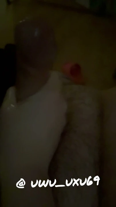 Girl jerking off to a guy)