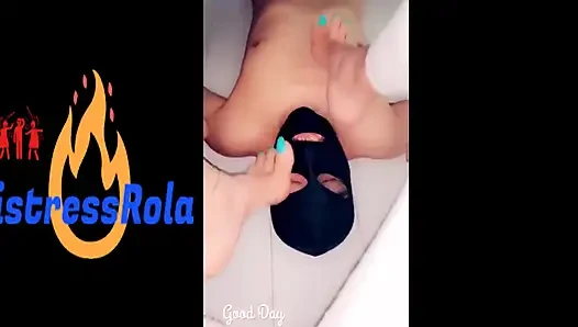 Arab Mistress Rola Slave Face Slapping