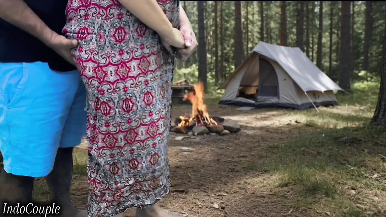 Real Husband And Wife Went For Camping To Forest.sex In Forest With Blasting Sounds