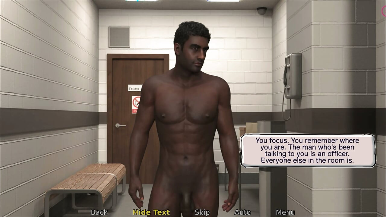 Shy fellow prisoner fucks the perverted cop!