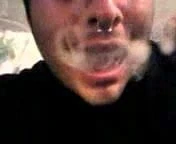 Smoke rings: three at a time, , blowing clouds, tina