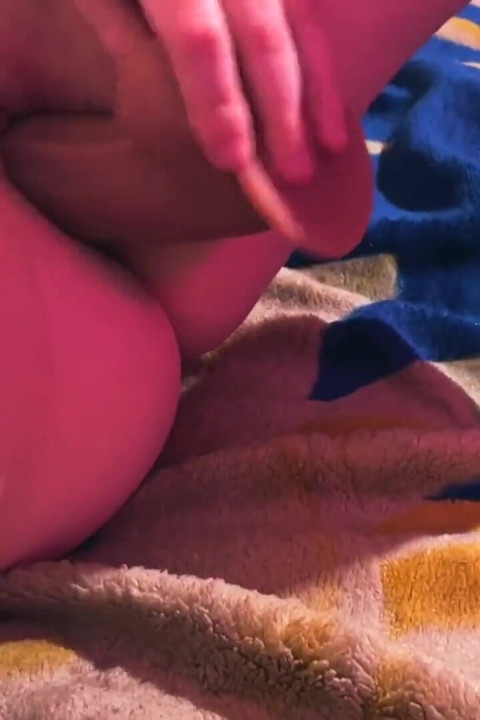 Beautiful girl masturbates her tight, wet pussy