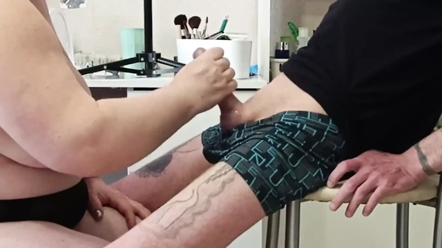 Stepmom Does Blowjob and Dick Fingering Until I Cum
